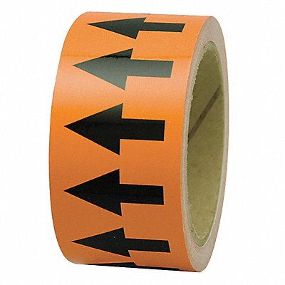 INCOM MANUFACTURING PMA153 D4933 Arrow Tape Orange 1in W 108ft Roll L