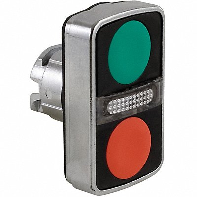 SCHNEIDER ELECTRIC ZB4BW7A3740 Multihead Operator Grn Rd No Lamp 22mm