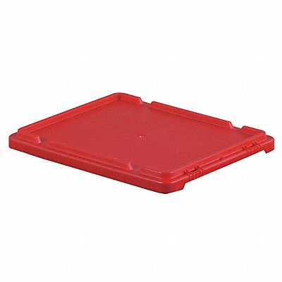 LEWISBINS CSN21171Red Lid Red Polypropylene 21.30 in
