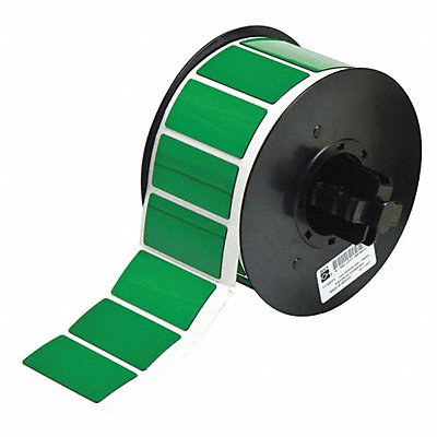 BRADY B30EP173593GN G8796 Raised Profile Label Green 2.000 In.