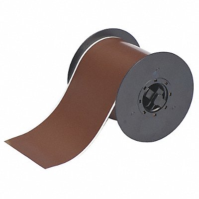 BRADY B30C4000595BR G8310 Tape Brown 100 ft L 4 in W