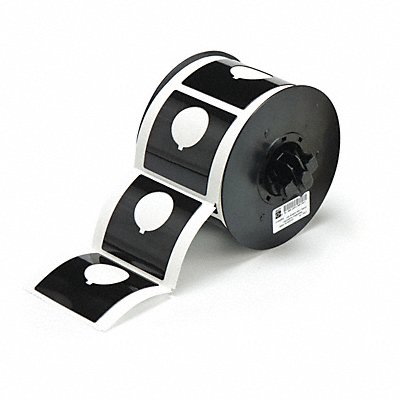 BRADY B30EP170593BK G8797 Raised Profile Label Black 2.400 In.