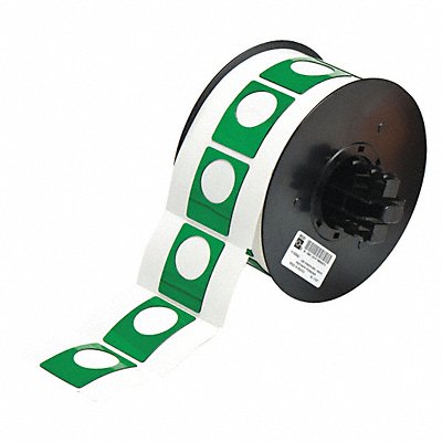 BRADY B30EP167U593GN Raised Profile Label Green 1.200 In.