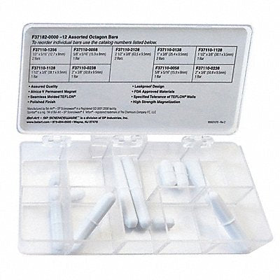 SP SCIENCEWARE F371820000 Stir Bar Kit 12.7-50.8 mm L Oct PK12