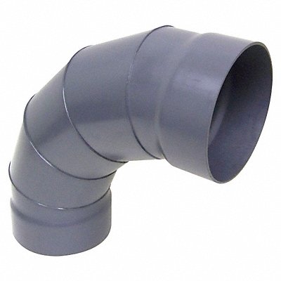 PLASTIC SUPPLY PVCEC14 90 Degree Elbow 14 Duct Size