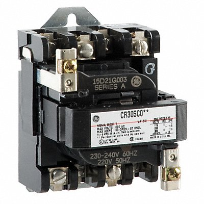 GE CR305C003 H2445 NEMA Magnetic Contactor Non Reversing 240VAC