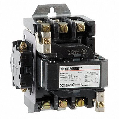 GE CR305D003 H2446 NEMA Magnetic Contactor Non Reversing 240VAC