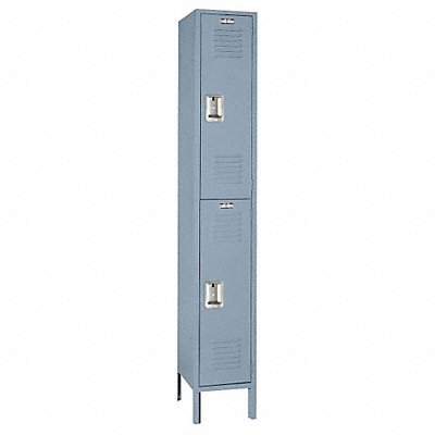 LYON DD5252ISU Locker 2x1Locker Dv Gry 78 x15 x15 Assm