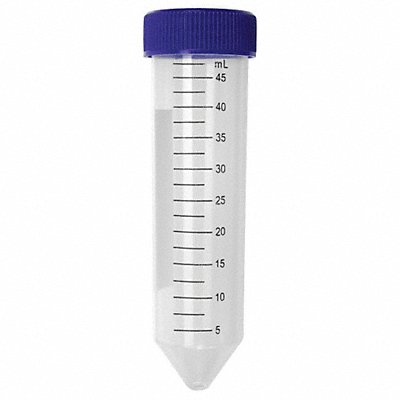 LAB SAFETY SUPPLY 6VMY3 Conical Tube 29 mm Dia 114 mm H PK500