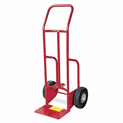 DAYTON 6W854 Drum Hand Truck 650 lb Steel Red