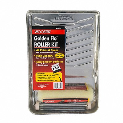 WOOSTER R9149 Paint Roller Kit 9 L 3/8 Nap