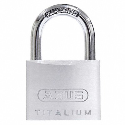 ABUS 64TI40KA Lockout Padlock KA Silver 1-9/16 H