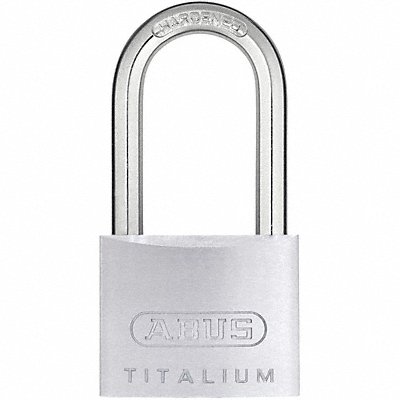 ABUS 64Ti40HB40KA Lockout Padlock KA Silver 1-9/16 H
