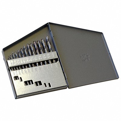 CHICAGO-LATROBE 43638 Jobber Drill Set 13 pc HSS