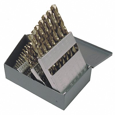 CHICAGO-LATROBE 47796 Jobber Drill Set 29 pc Cobalt