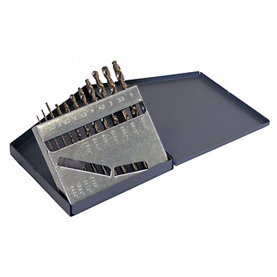 CHICAGO-LATROBE 54126 Jobber Drill Set 11 pc Cobalt