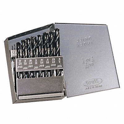 CHICAGO-LATROBE 69851 Jobber Drill Set 21 pc HSS