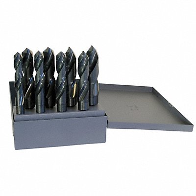 CHICAGO-LATROBE 69859 Reduced Shank Drill Set 8pc HSS