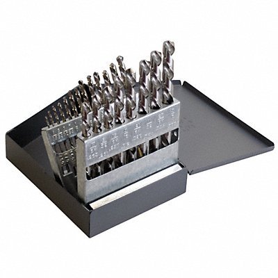 CHICAGO-LATROBE 69882 Jobber Drill Set 21 pc HSS