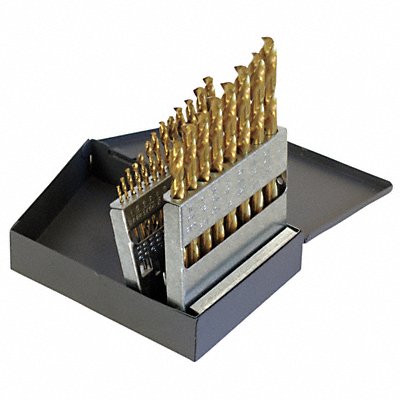 CHICAGO-LATROBE 69892 Jobber Drill Set 21 pc Cobalt