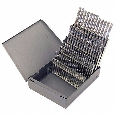 CHICAGO-LATROBE 69902 Screw Machine Drill Bit Set 60pc HSS