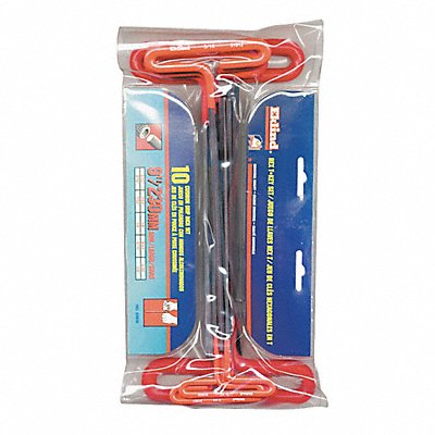EKLIND 53910 Hex Key Set T 9 in