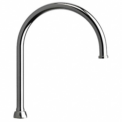 CHICAGO FAUCETS GN8FCJKABCP Spout Brass Fits Chicago Faucets