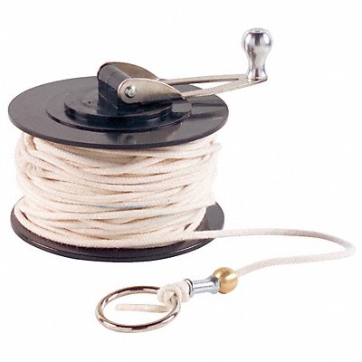 KESON RLG150RH Chalk Line w/Handle Wht 150 ft For 4MHF4