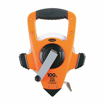 KESON NRS18100 Long Tape Measure 3/8 In x 100 ft Orange