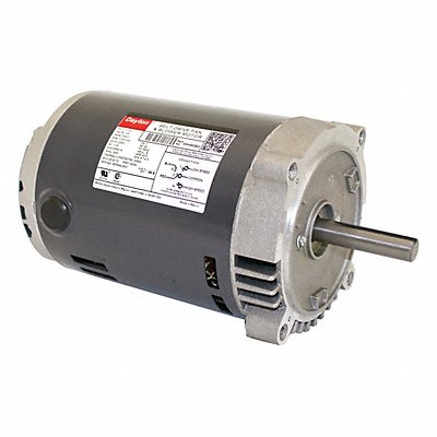 DAYTON 6XH86BG Motor 1/9 1/3 HP 1725/1140 rpm 56CZ 115V