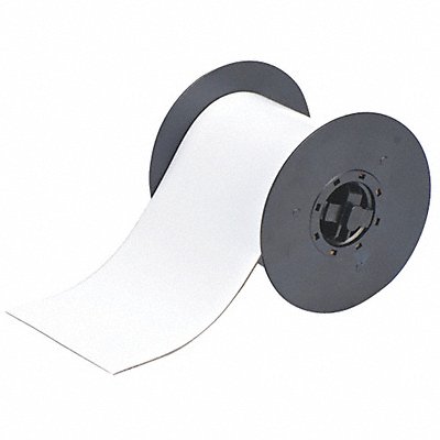 BRADY B30C4250509WT G8322 Tape White 25 ft L 4-1/4 in W