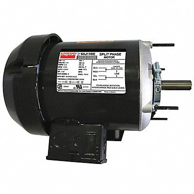 DAYTON 6XJ11 GP Motor 1/2 HP 1 725 RPM 115V AC 56