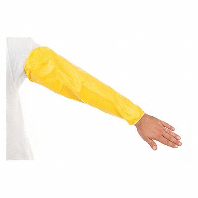 INTERNATIONAL ENVIROGUARD 7065YS Sleeves 18 in L Yellow PK200