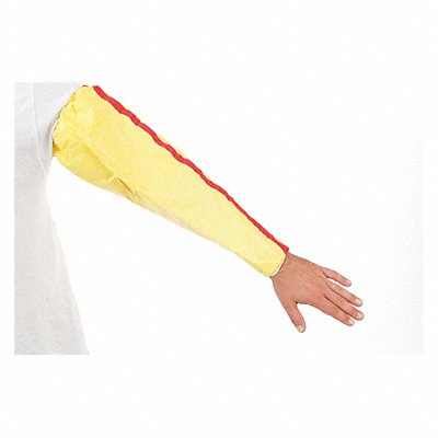 INTERNATIONAL ENVIROGUARD 7065YT Sleeves 18 in L Yellow PK200