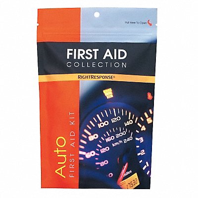 FIRST AID ONLY 10098 FirstAidKit w/House 35pcs 5.5x8 Orange
