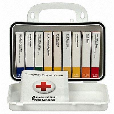 FIRST AID ONLY 238AN First Aid Kit w/House 65pcs 2 3/8x4 WHT