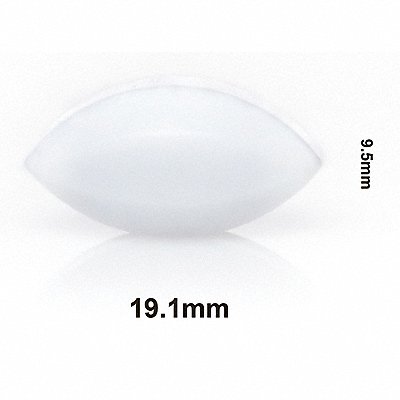 SP SCIENCEWARE F371300034 Stirring Bar 19.1 mm L 9.5 mm Dia Egg