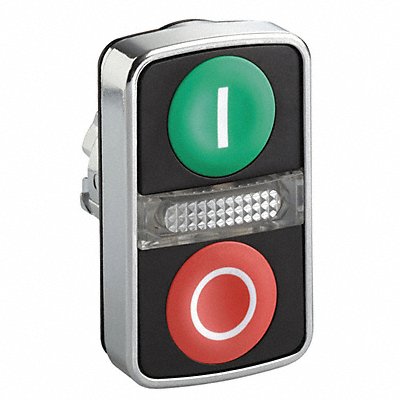 SCHNEIDER ELECTRIC ZB4BW7A3741 Multihead Operator Grn Rd No Lamp 22mm