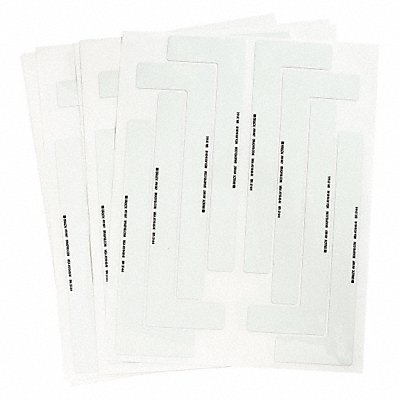BRADY 81867 Floor Tape White 3 inx9 in L PK56