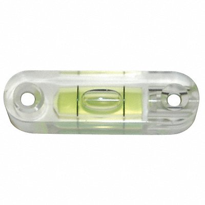 JOHNSON LEVEL SM252 Level Vial Acrylic 2.630 In L PK10