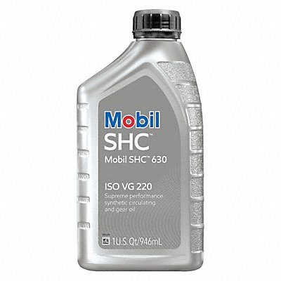 MOBIL 123000 Gear Oil SHC 630 Bottle 1 qt