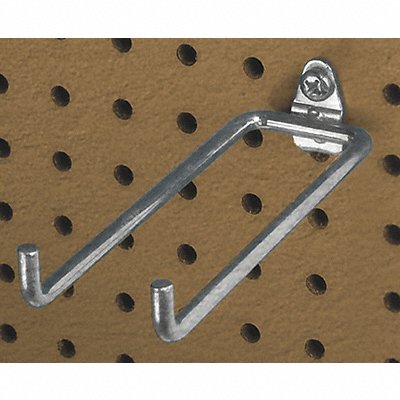 TRITON PRODUCTS 72618 Dbl Rd Pegboard Hk 1 1/2x5 3/4x1 5/8in PK10