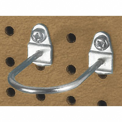 TRITON PRODUCTS 76325 U-Shaped Pegboard Hook 1 1/2x2 7/8x1 3/4in PK5