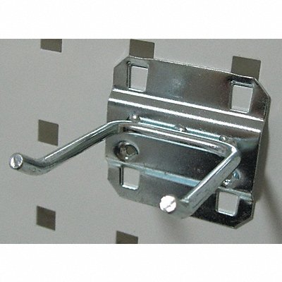 GRAINGER 6YB95 G0537 Double Rod Pegboard Hook 2 1/2 in L PK5