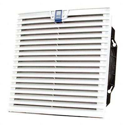 RITTAL 3244100 Axial Fan Square 12-45/64 H 424 CFM