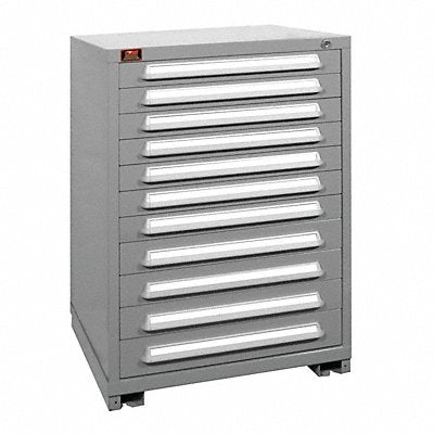 LYON DDS4930301001IL Mod Drwr Cab 44-1/4 H 11 Drwr Dove Grey