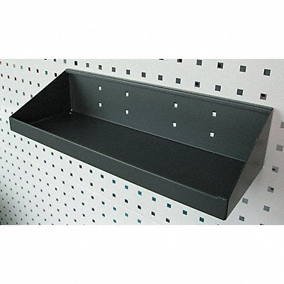 GRAINGER 6YE21 Pegboard Shelf 18 in W ScrewIn