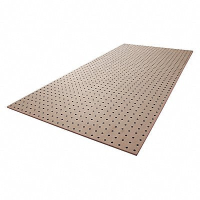 GRAINGER 6YE32 Pegboard Pnl 275 lb 24 x48 x1/4 in PK2