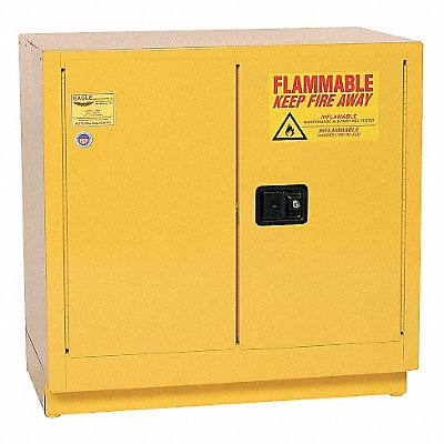 EAGLE 1971X Flammable Safety Cabinet 22 gal Yellow