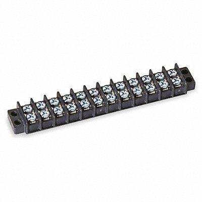 GRAINGER 6YH68 Terminal Strip 30 A 22 AWG 10 AWG
